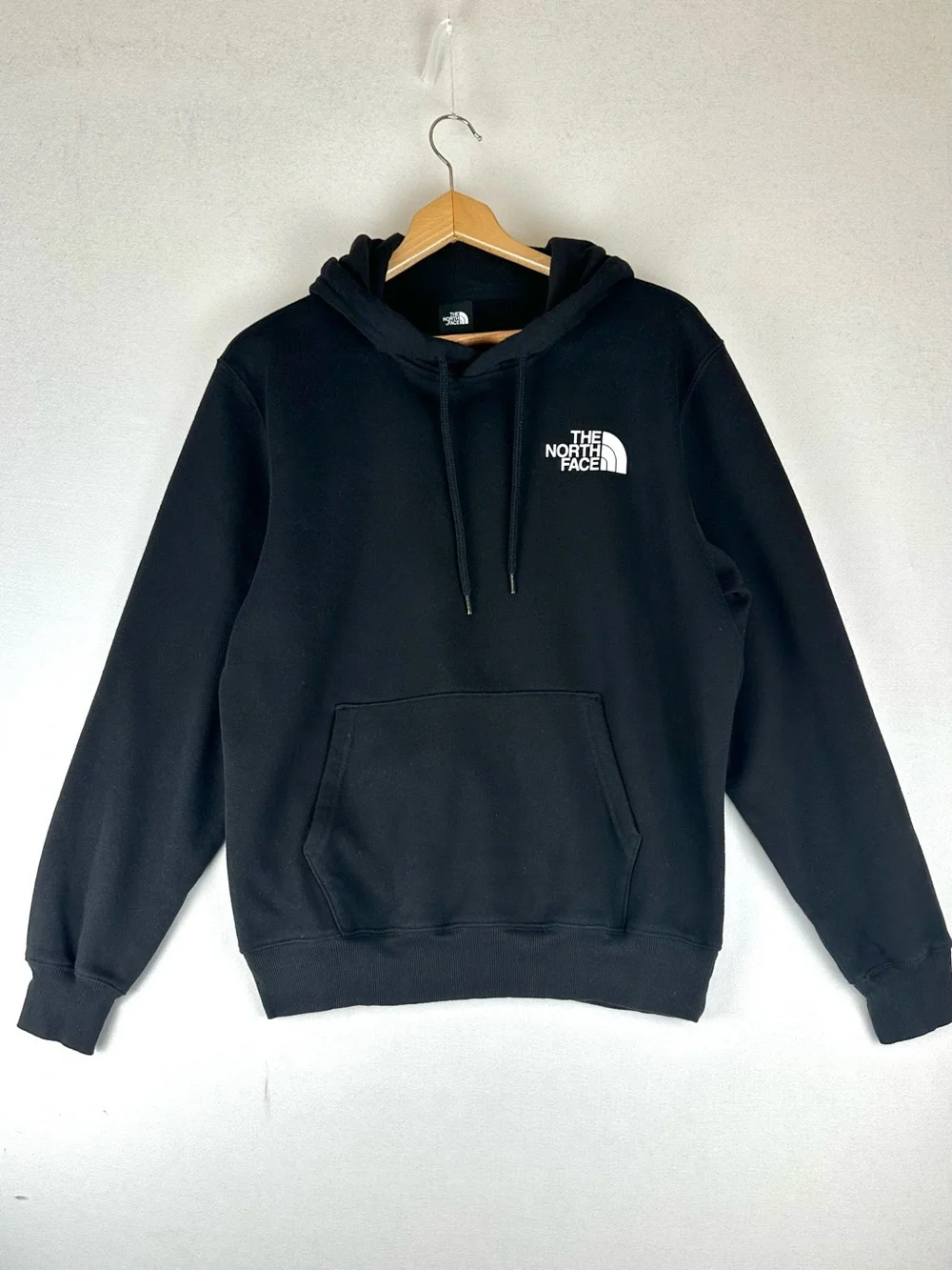 The North Face Hooded Half Dome Logo Back Graphic Sweatshirt Black